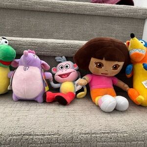 Dora and friends Plush Toy Set